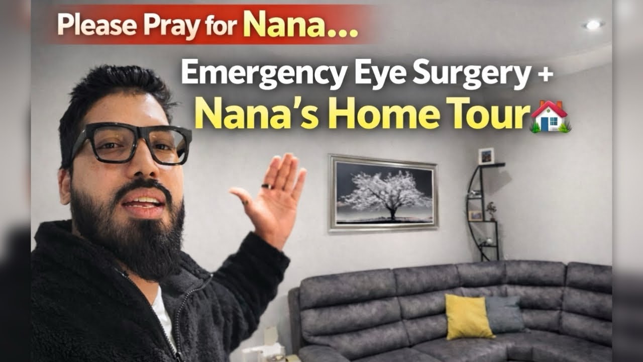 Nana’s Emergency Eye Surgery + Nana’s Home Tour 🏡#konkanivlog #goanvlogger 