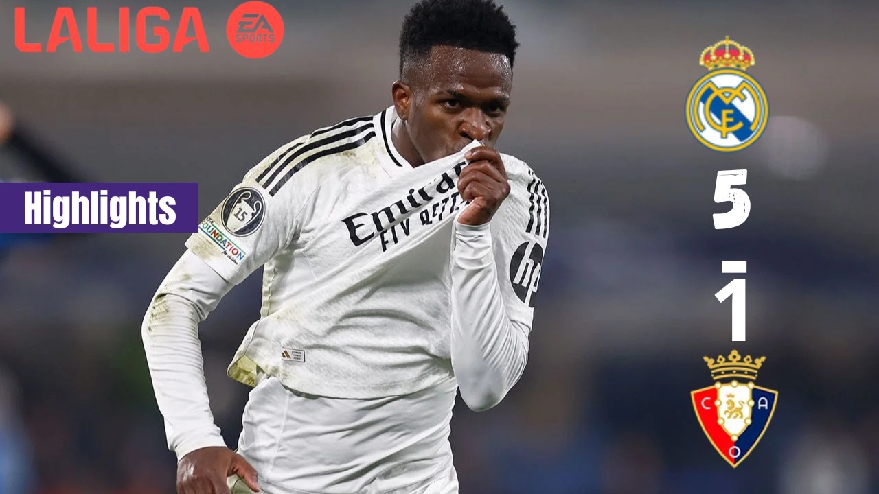 Real Madrid vs Osasuna 5-1 All goal & Highlights 2026