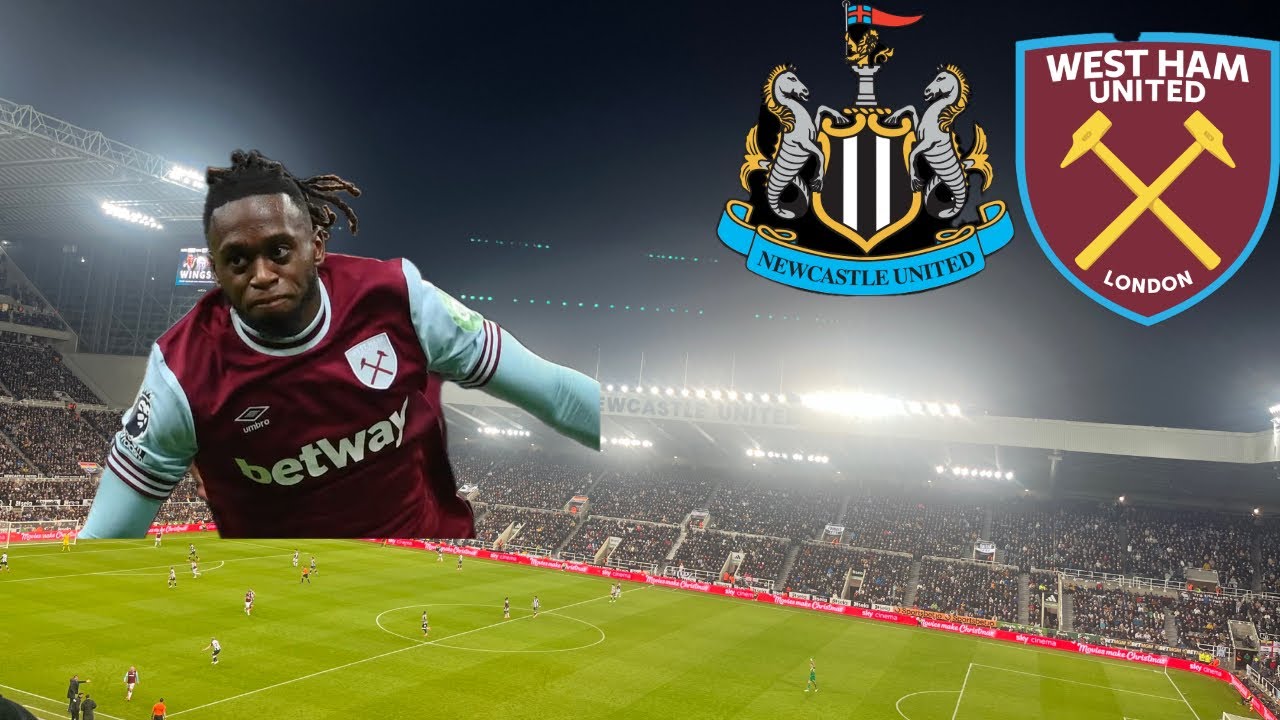 Newcastle vs West Ham- 3000 West Ham FANS go WILD as they STUN the magpies