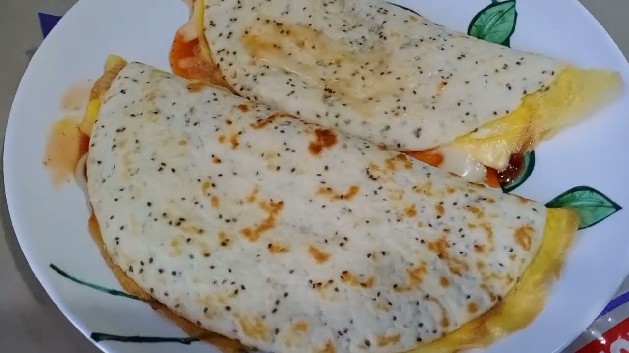 Menu Sarapan Pagi : Wrap Telur Ringkas, Mudah dan Sedap 😋