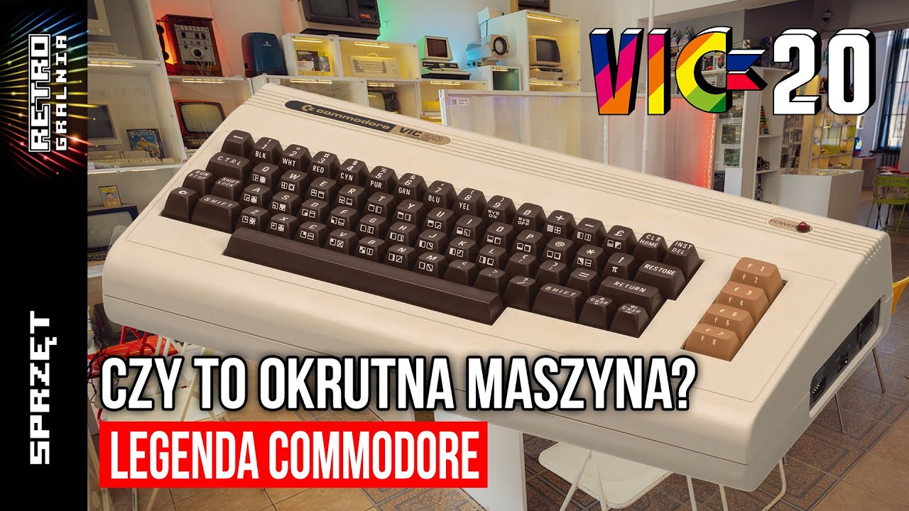🕹️ Czy Commodore VIC-20 to faktycznie „brzydkie kaczątko”? Testujemy retro klasyka