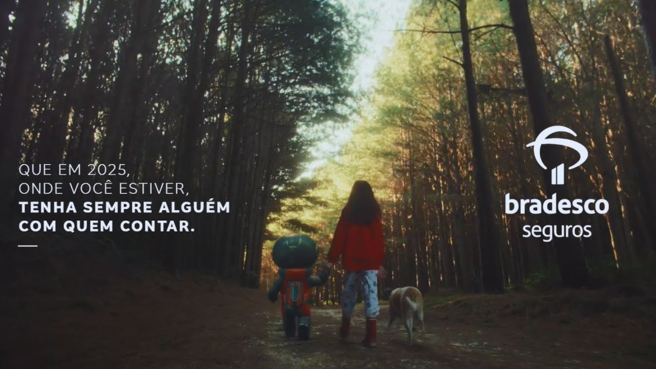 Campanha Fim de Ano Grupo Bradesco Seguros: Tenha Sempre Alguém Com Quem Contar