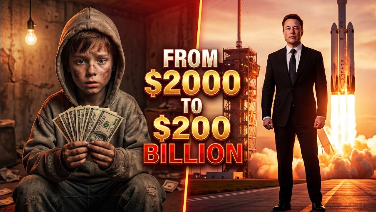 From $2,000 To $200 Billion | Elon Musk Untold Story