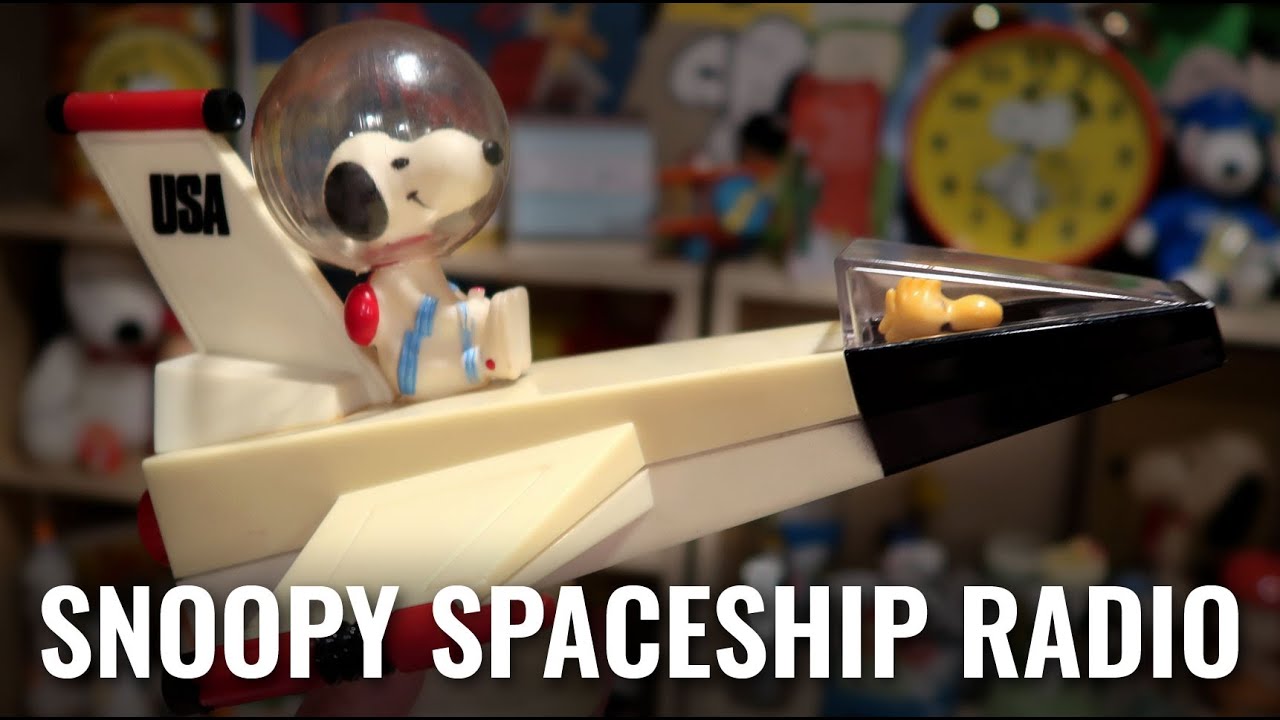 Snoopy Spaceship Radio - Snoopy Find | CollectPeanuts.com