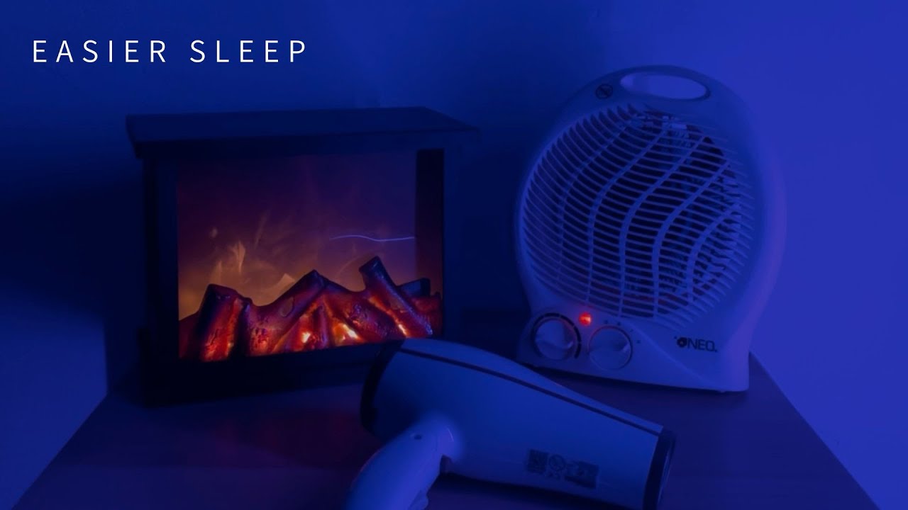 ANSWER to ROUTINE is INTENSE SLEEP and RELAX - FIREPLACE, FAN HEATER and HAIR DRYER SOUND (ASMR)
