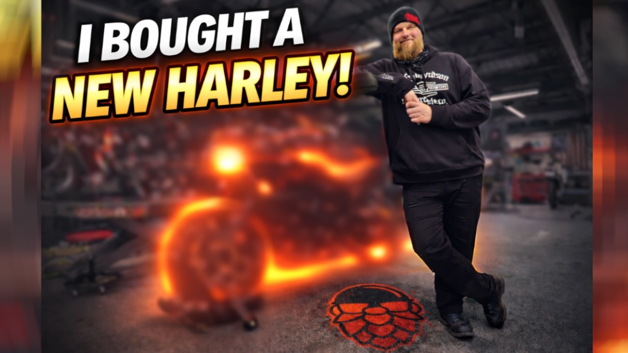 Я купил НОВЫЙ HARLEY!
