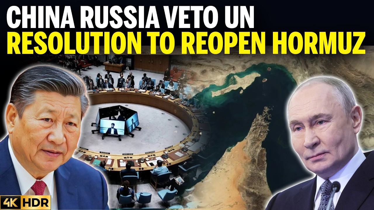 Russia And China Veto UN Resolution On Hormuz Reopening, US Faces Diplomatic Setback