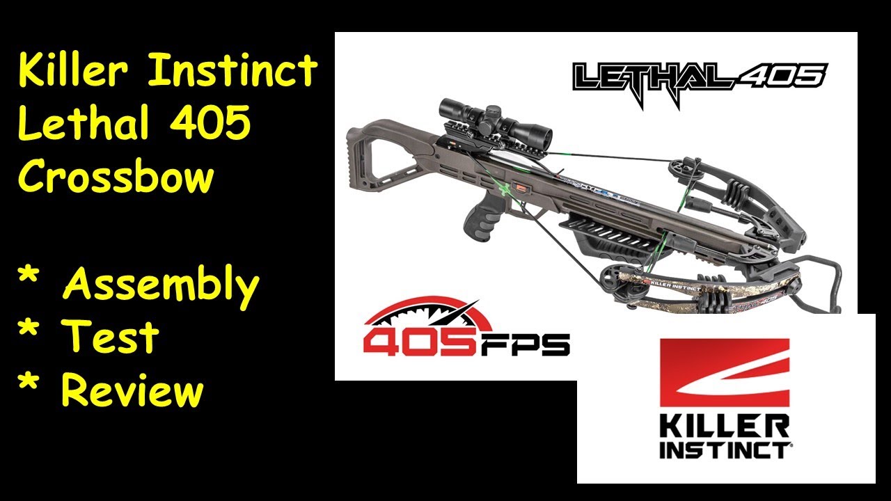 Killer Instinct Lethal 405 Crossbow