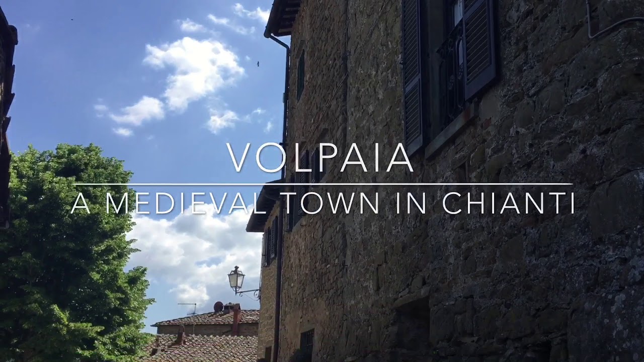 Volpaia, a medieval town in Tuscany