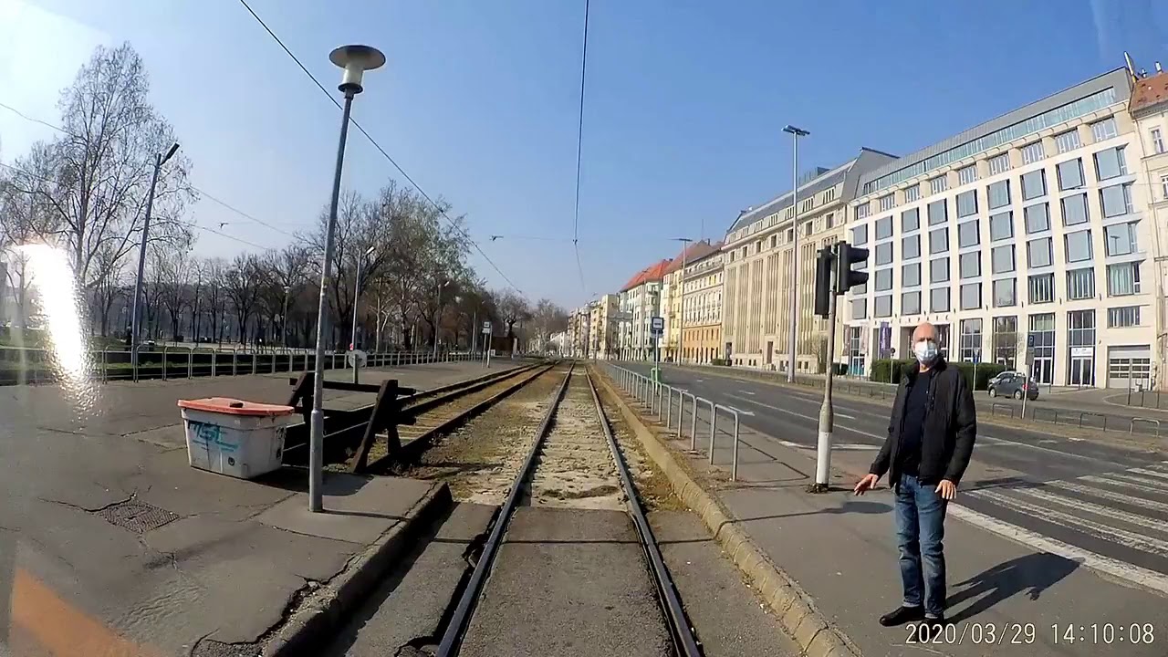 2-es villamos, Közvágóhíd - Jászai Mari tér, a kijárási korlátozás idején
