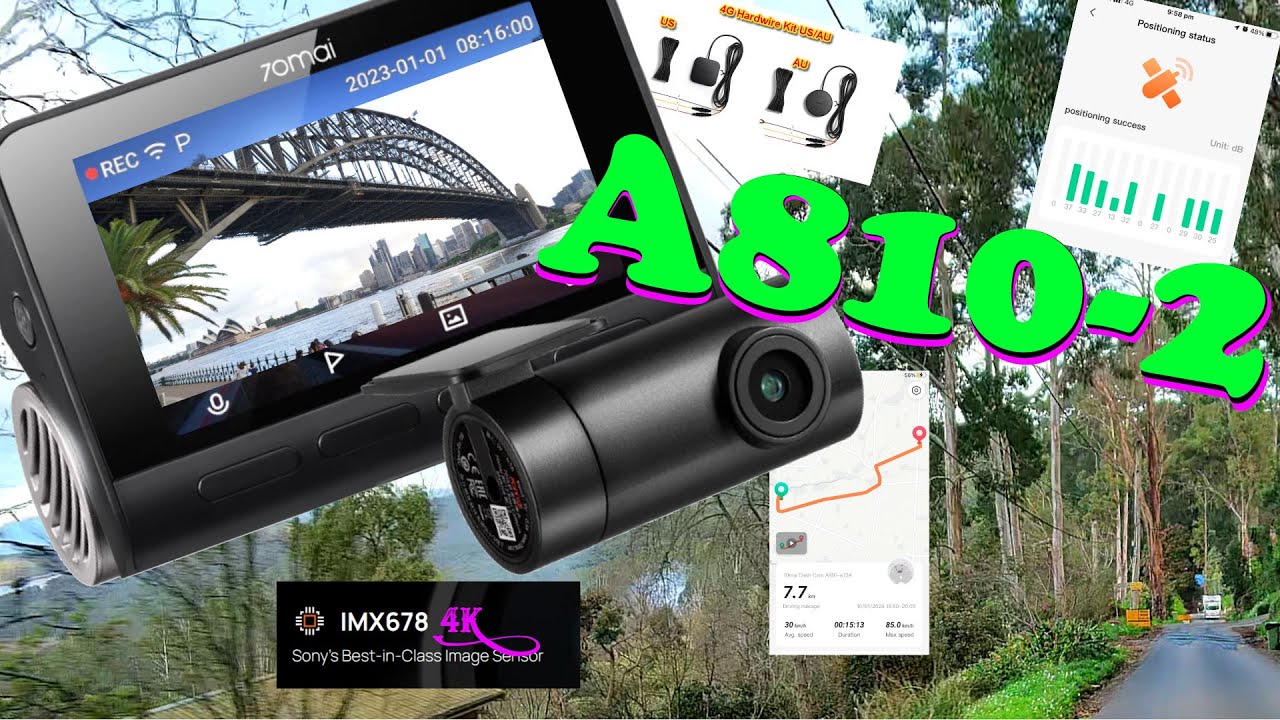 70mai A810 deep dive + 4G Hardwire Kit