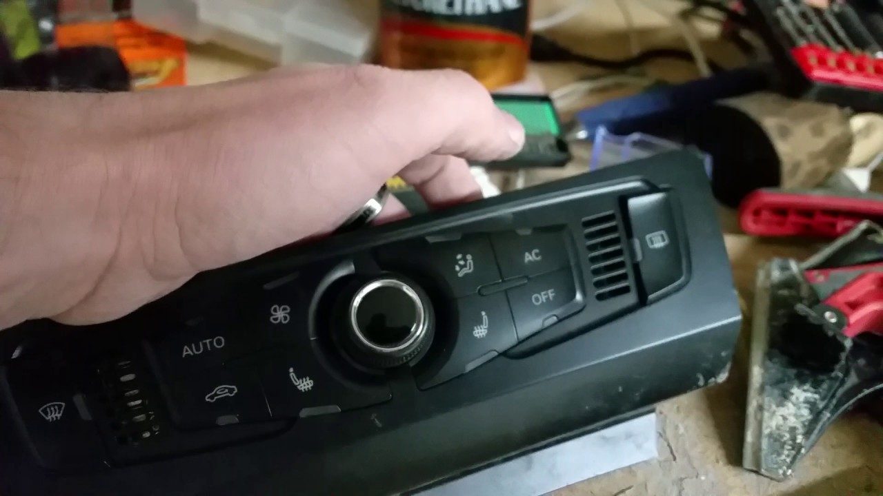 Custom Climate Control Trim Test G35 / Vaydor / Audi
