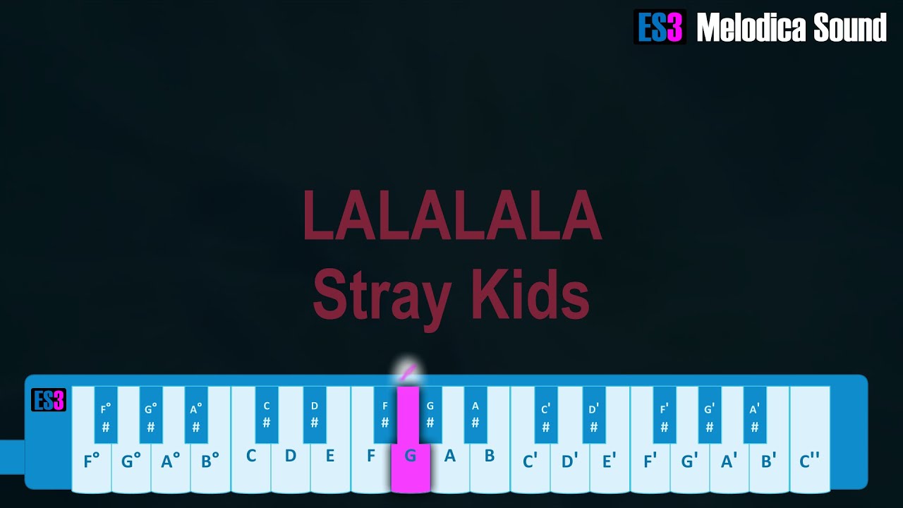 LALALALA - Stray Kids Melodica Tutorial.