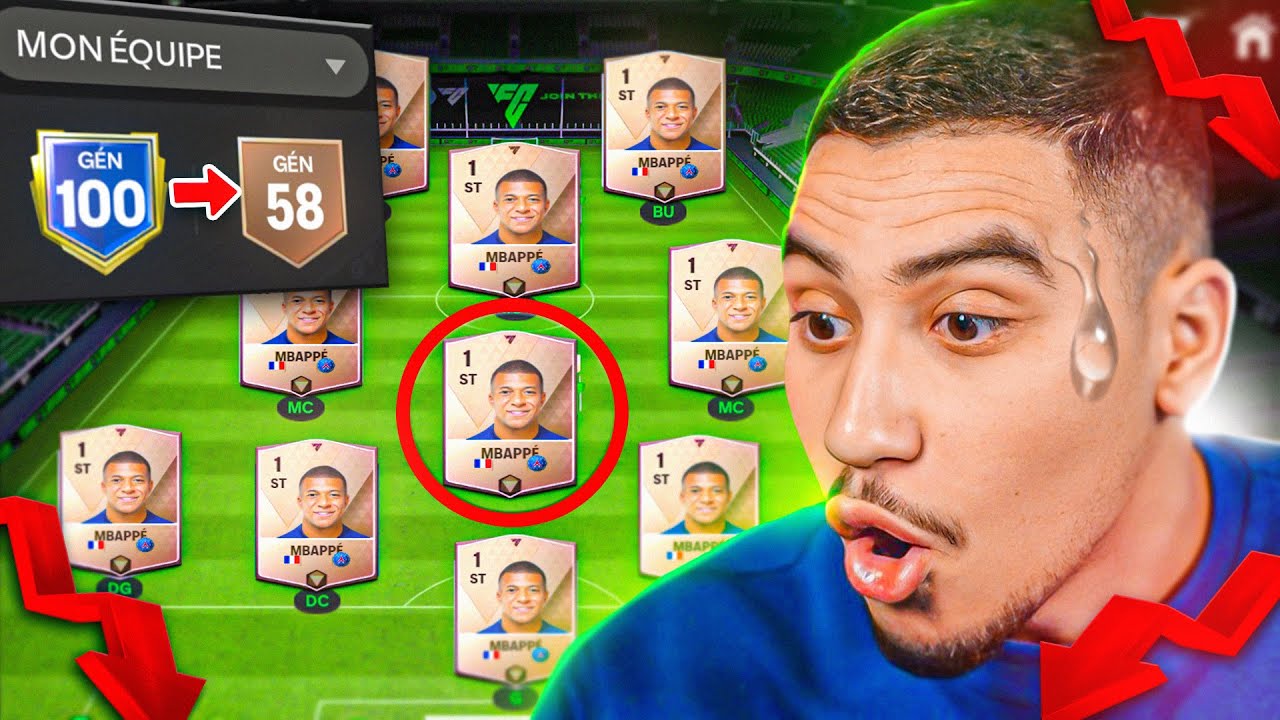 J'AI PLUS D'EQUIPE SUR FC MOBILE 😭!