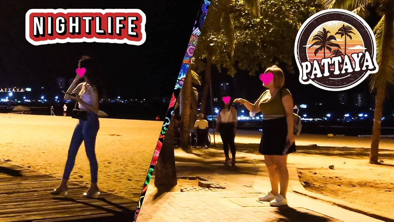 Pattaya Beach Road Scenes, August 2022 Thailạnd