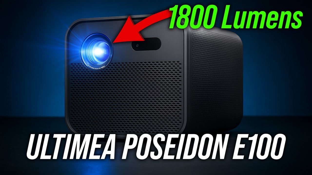 🎬 Я протестировал лучший недорогой проектор! Ultimea Poseidon E100 впечатляет🔥