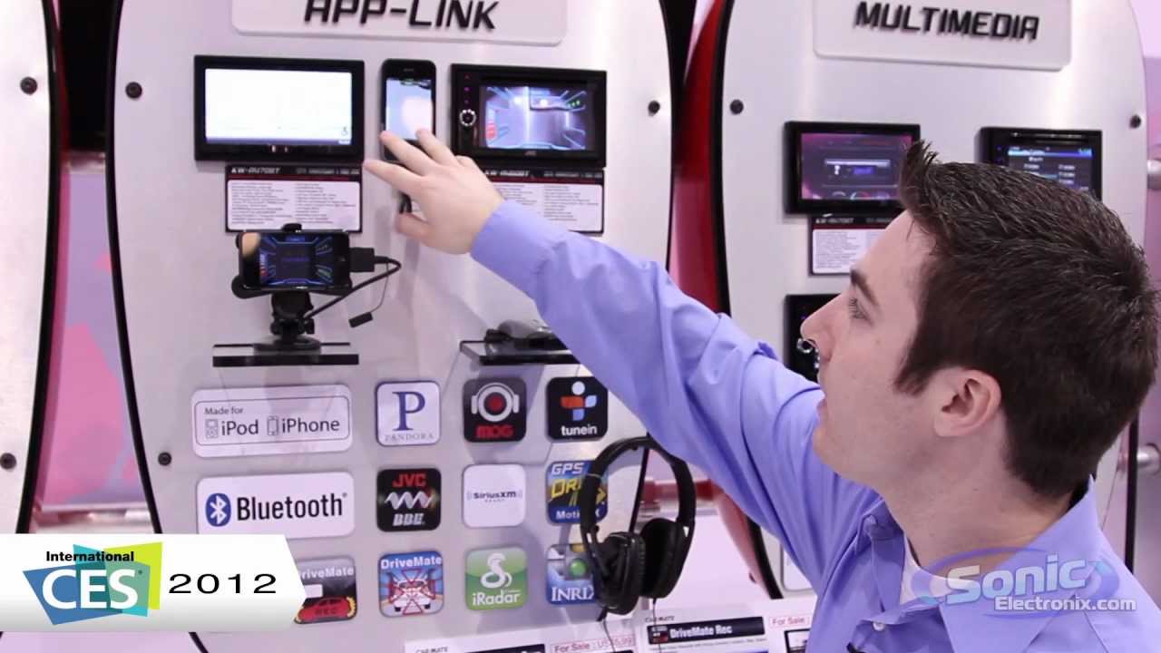 JVC Mobile Smartphone App-Link - CES 2012 First Look!