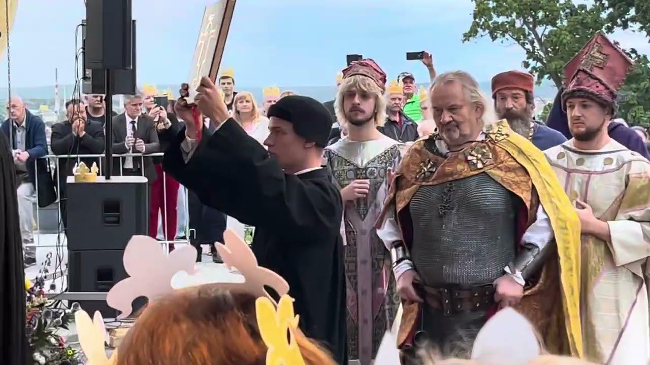 Koronacja Chrobrego i Średniowieczny Jarmark Klasztorny na Karczówce w Kielcach 
