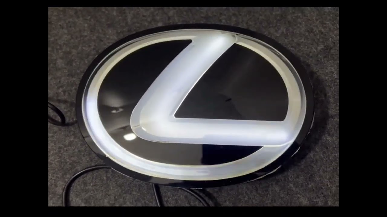 Dynamic LED Lexus Grill Emblem