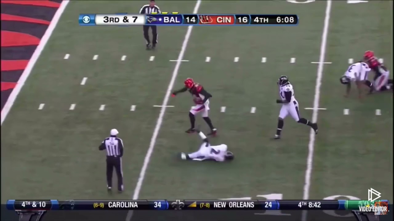 Every Carlos Dunlap career INT
