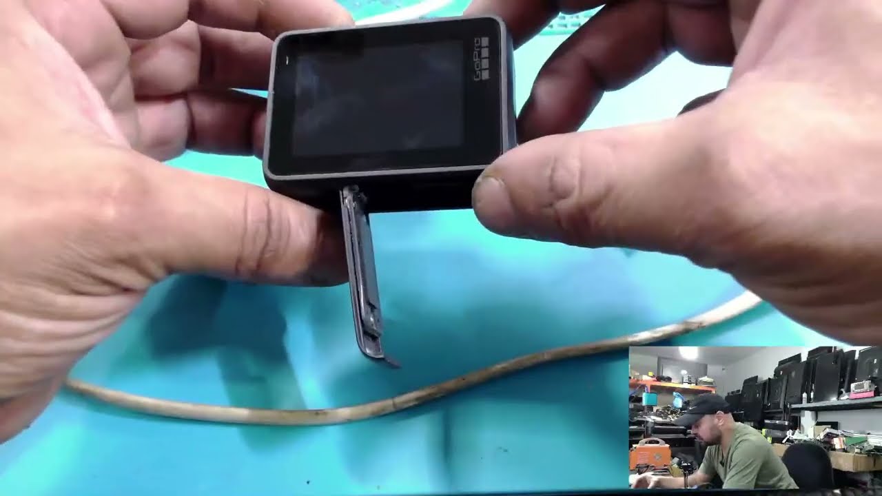 مباشر إصلاح كمرة gopro black hero 7  مشكل no battery مع كريمي تعلم واستفد مجاناً 25/10/2024