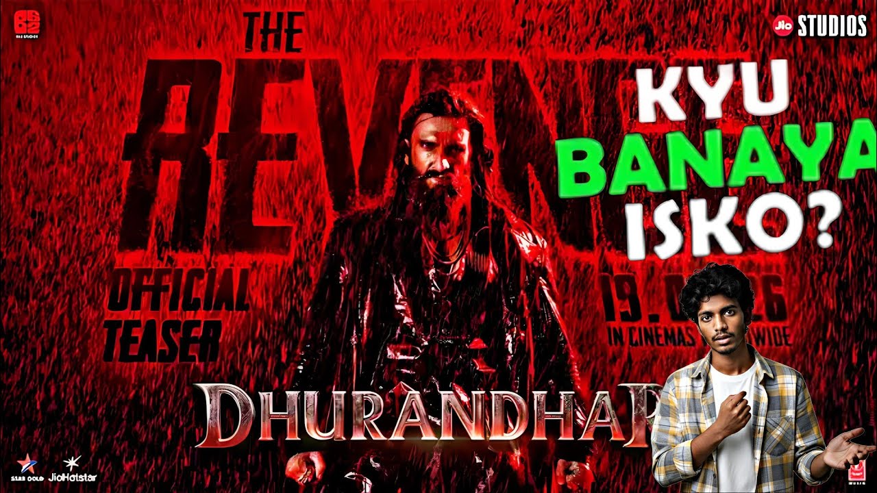 Dhurandhar: The Revenge OfficialHindi Teaser |Ranveer S |Aditya D | InCinemas 19 March 2026