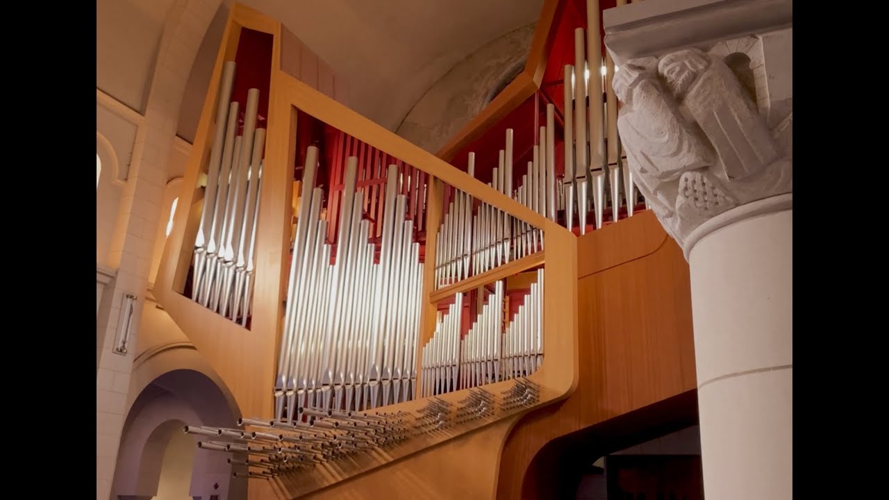 Vincent Lubeck-Prélude et Fugue en Mi Majeur - Orgue du Chant d'Oiseau-Bruxelles-Ignace Michiels