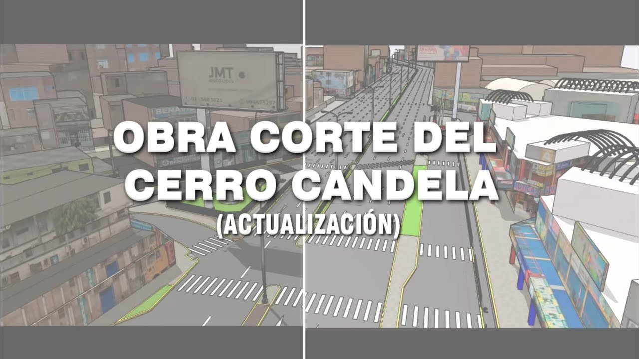 OBRA CORTE DEL CERRO CANDELA (ACTUALIZACIÓN AUN NO TERMINADO) - FRANCO VIDAL