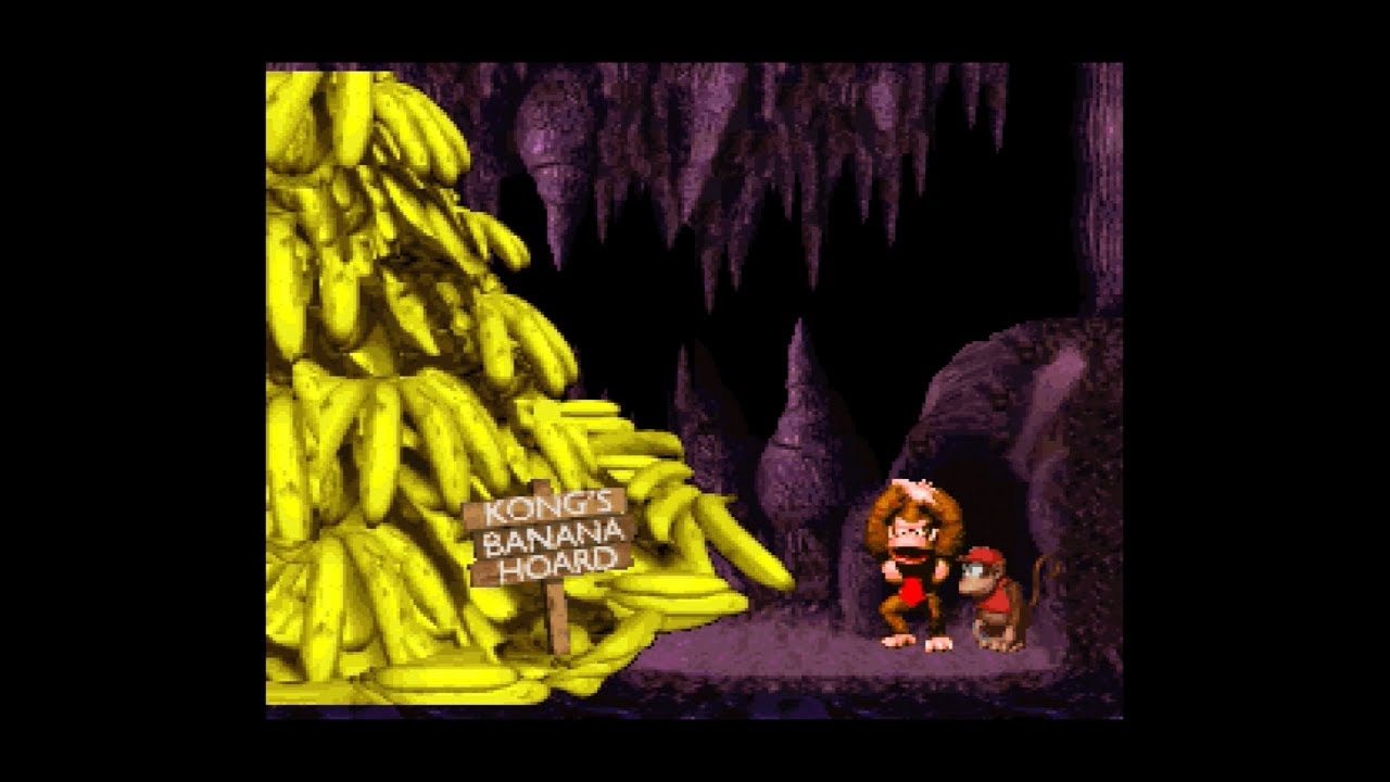 Donkey Kong Country - Kong's Banana Hoard