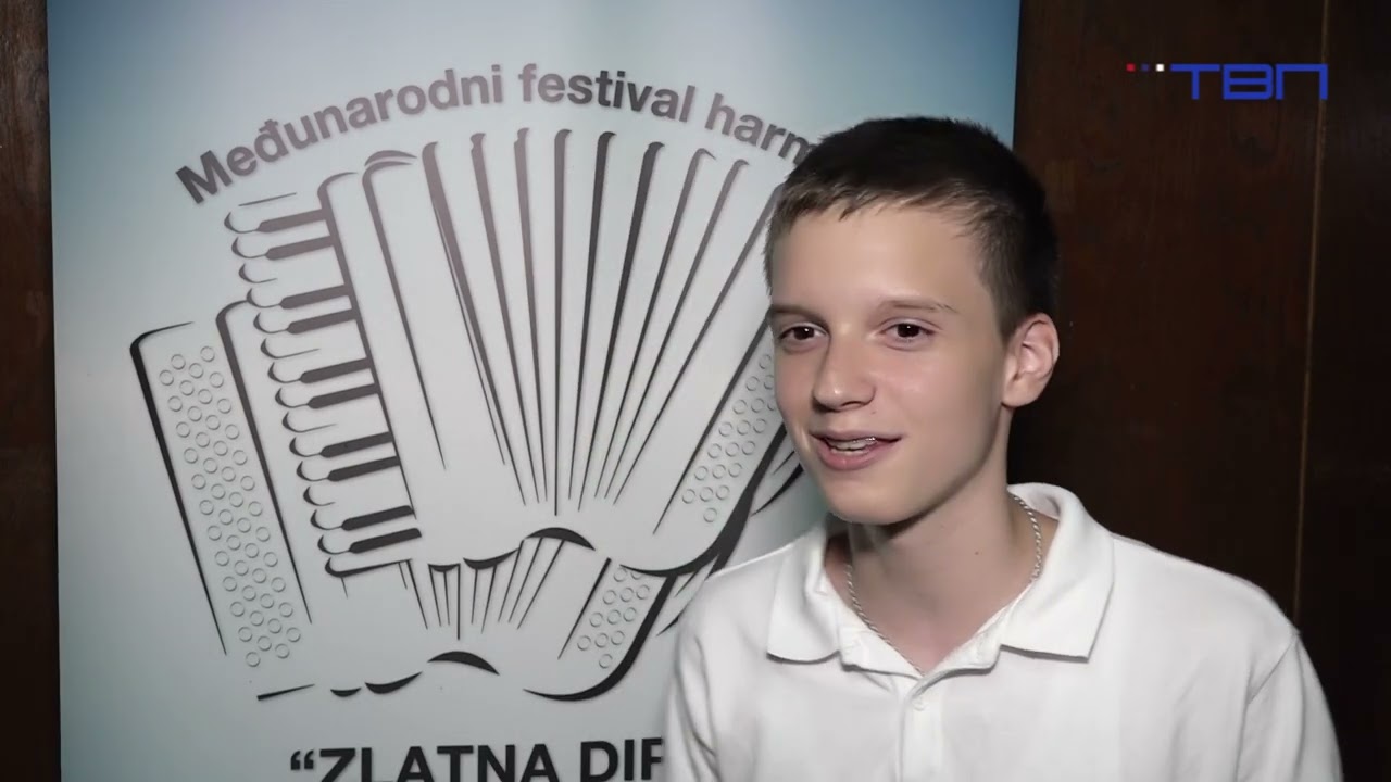 TV Pančevo - Apsolutni pobednik festivala u Ivanovu Josip Knežević