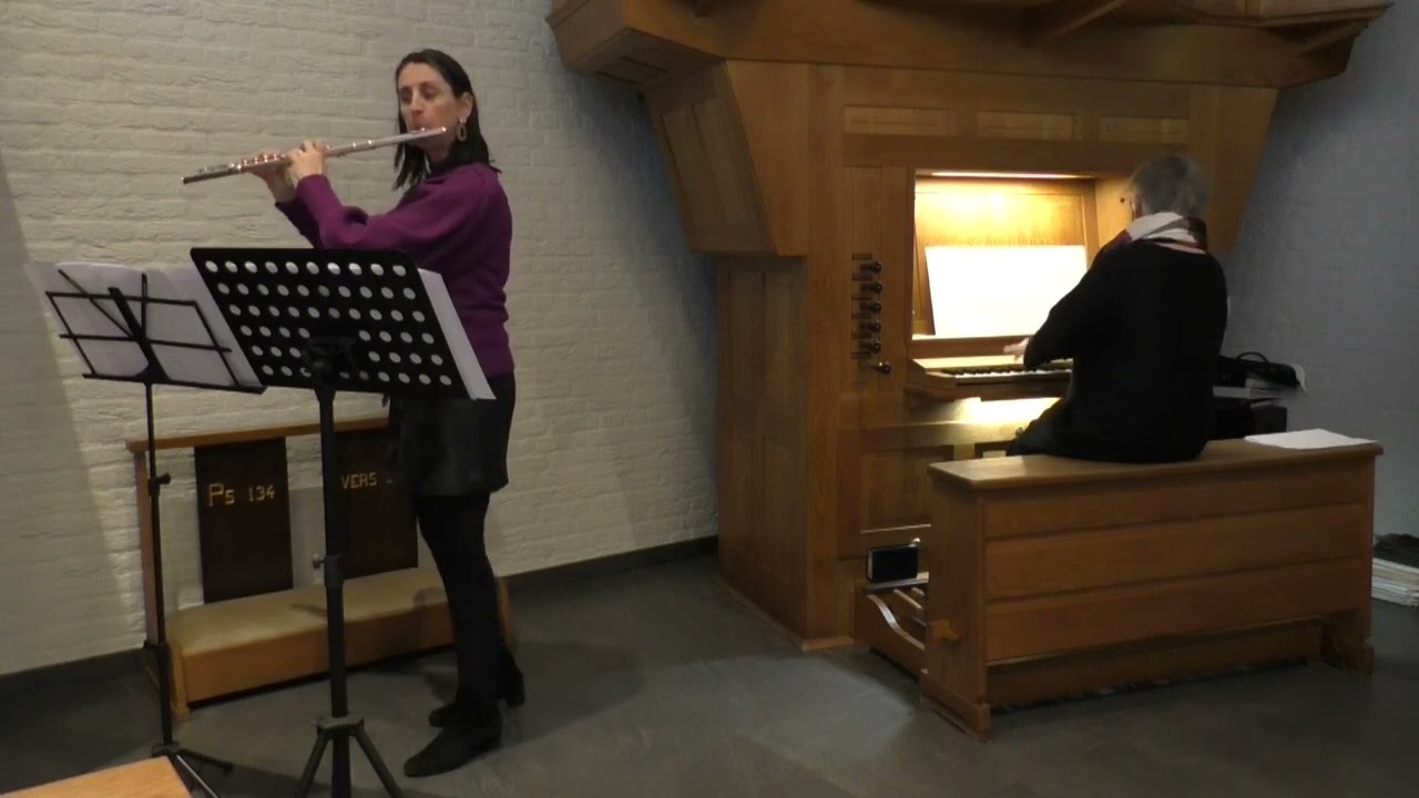 Kerstmix orgel en dwarsfluit