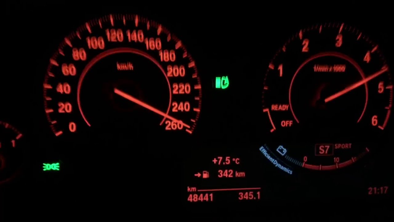 FAST! BMW 330d Top Speed 258 km/h VMAX
