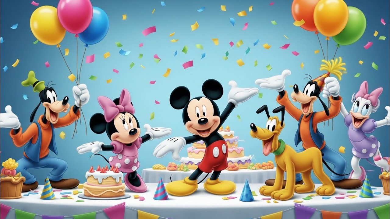 Plato’s Party with Mickey Mouse and Friends | Fun Learning Celebration for Kids