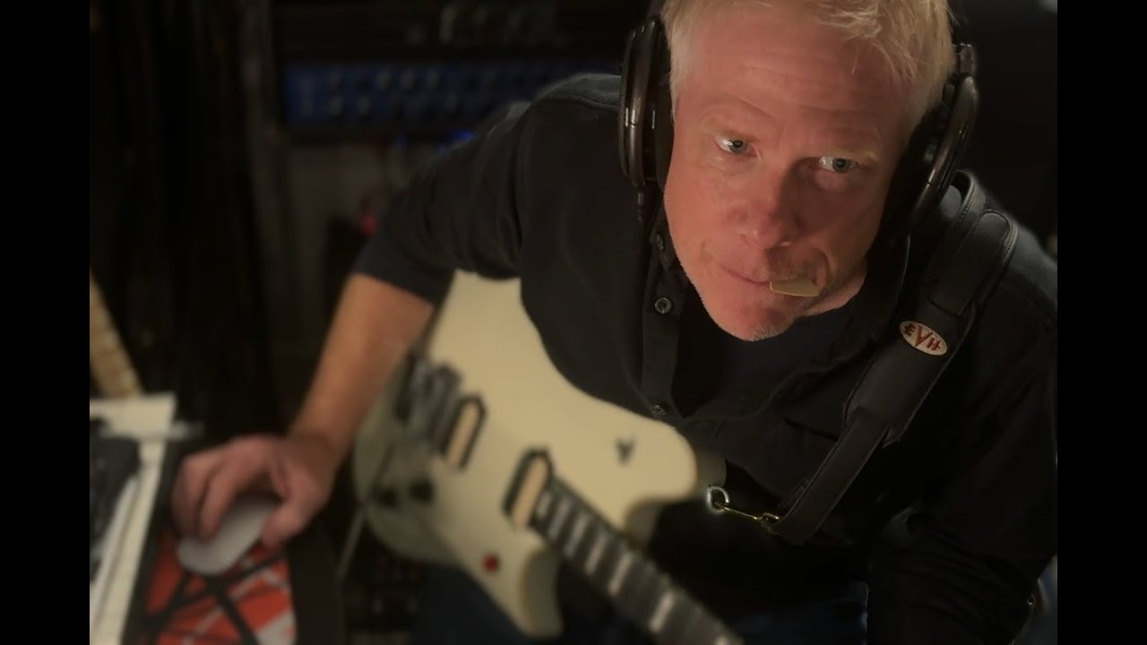 EwF - Einar William Freberg, New Riff w/RVP Drums, EVH Gear MIJ 1-02-25, A Closer-Sounding Look...