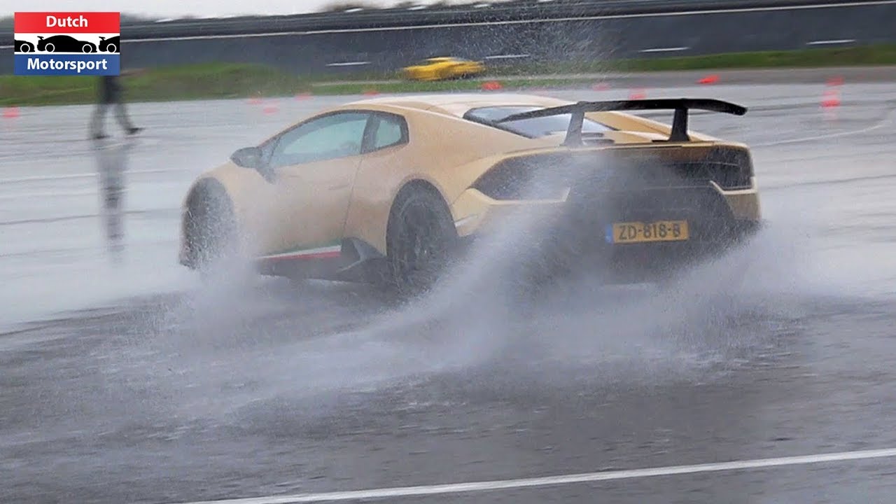 Lamborghini Huracan Performante - Drifts & Drag Race!