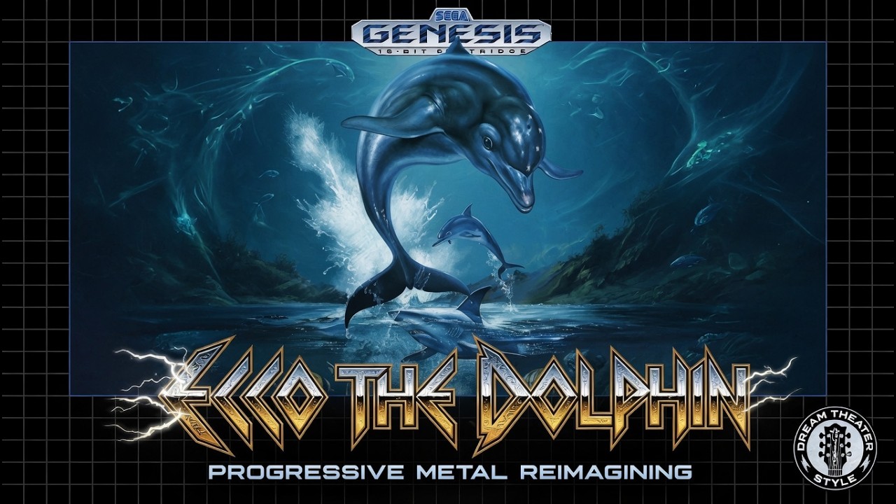 ECCO THE DOLPHIN but it&rsquo;s DREAM THEATER 🎸 Progressive Metal Cover