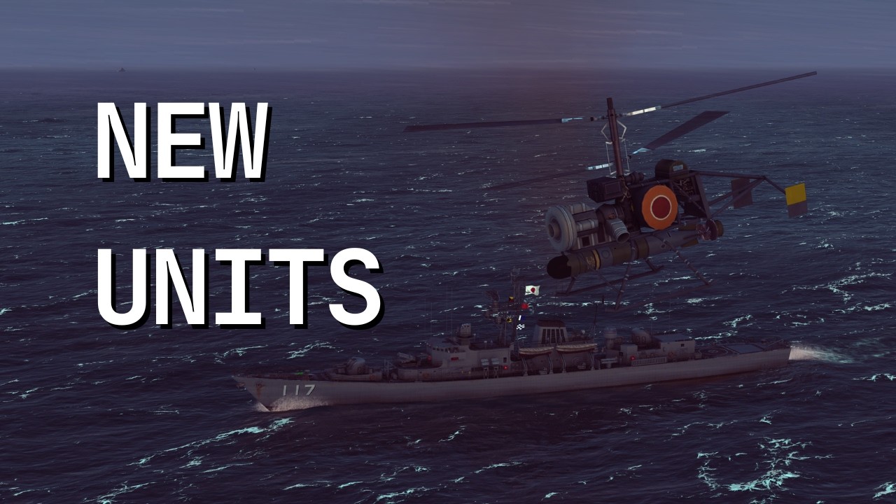 Sea Power - Great Scenario With the New Japanese Units