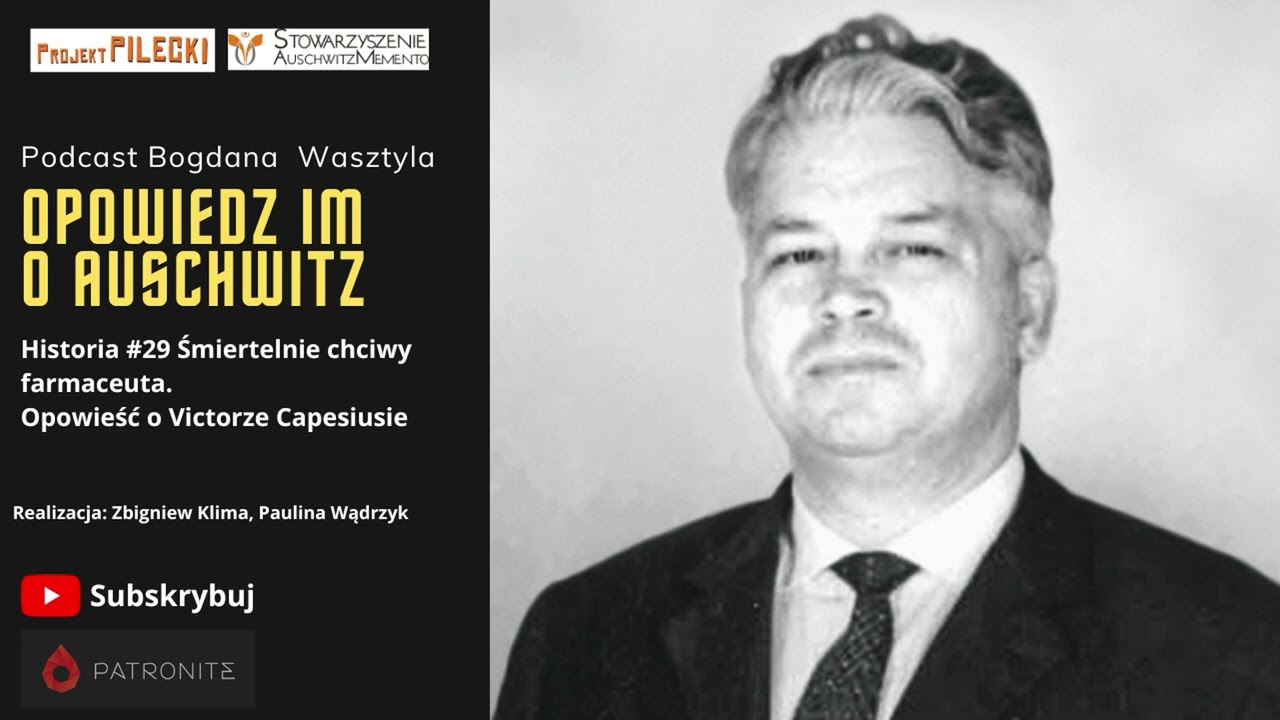 Historia #29 Śmiertelnie chciwy farmaceuta. Opowieść o Victorze Capesiusie