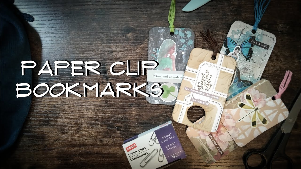 EASY Paper Clip Bookmarks