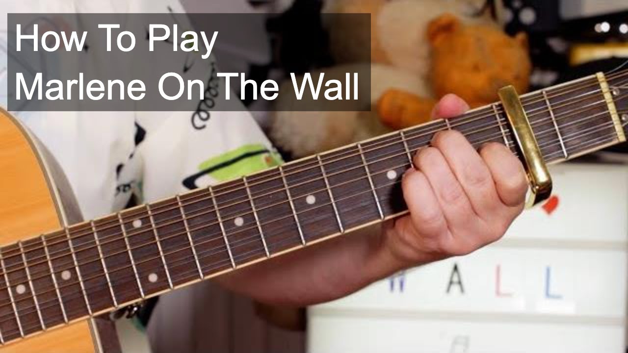 'Marlene On The Wall' Suzanne Vega Guitar Lesson