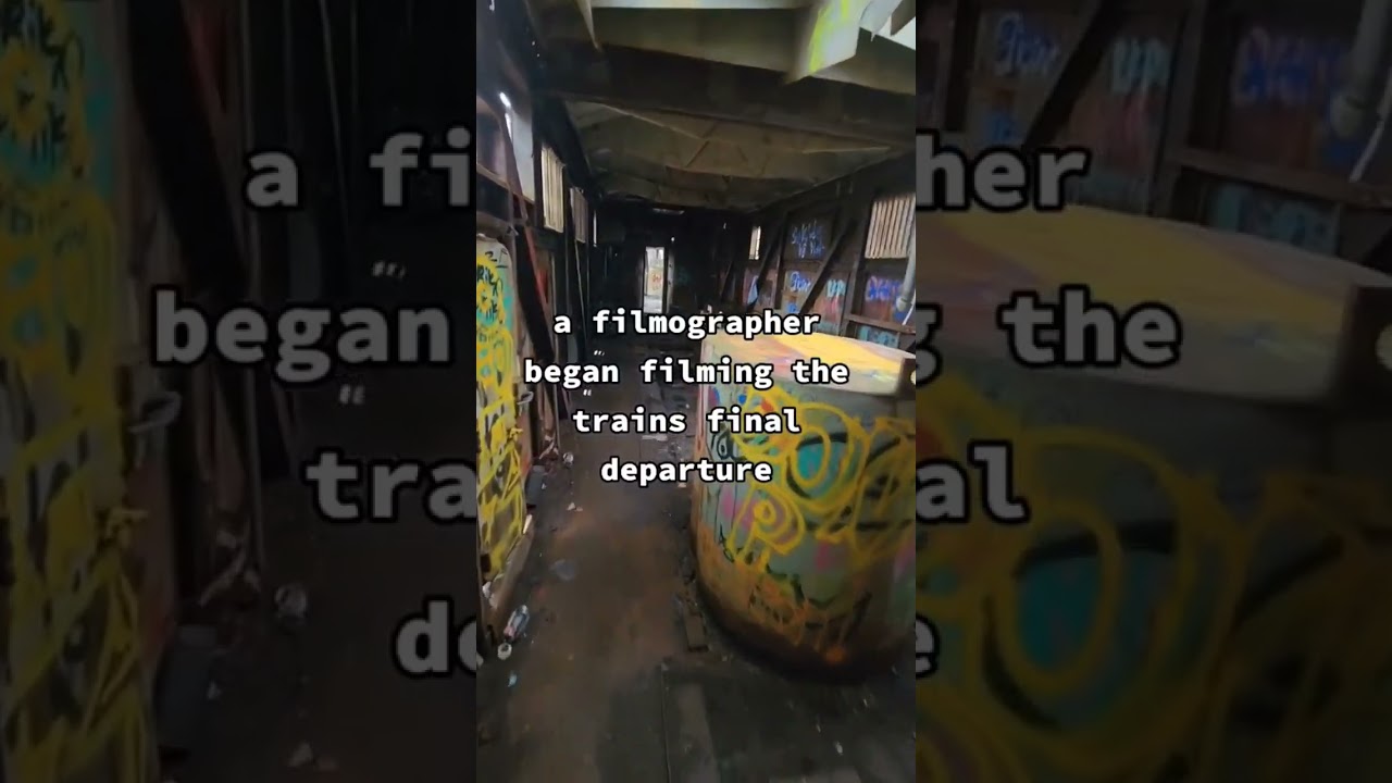the disturbing story behind this abandoned train