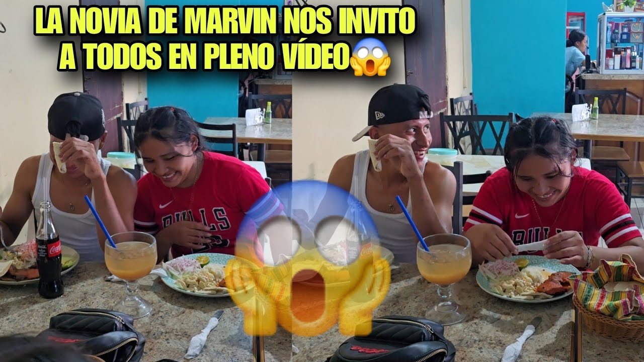 🔴Marvin Y Su Futura Esposa Disfrutarón A Lo Grande Del Delicioso Almuerzo Despúes De Comprar Todo😱