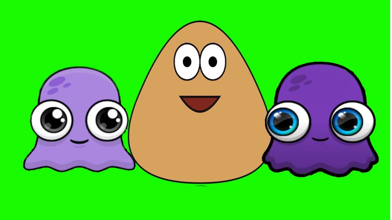 Pou y sus amigos Moy 4 y Moy 7 - Pou vs Moy7 vs Moy4