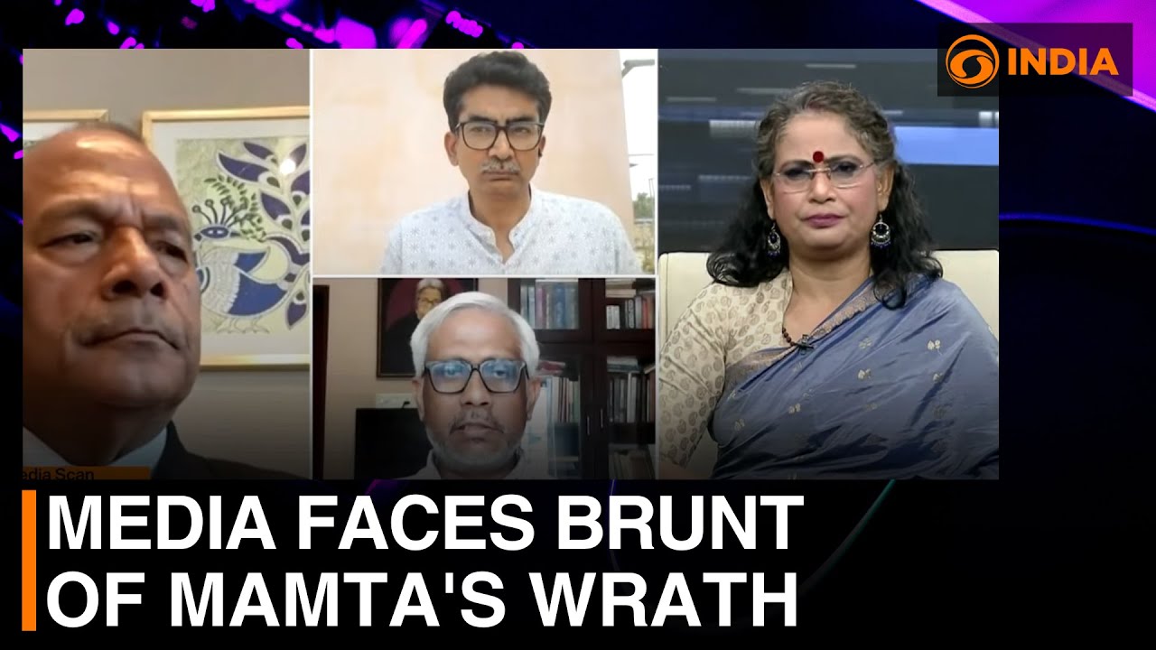 Discussion on how media faces brunt of Mamta's wrath in West Bengal || Media Scan