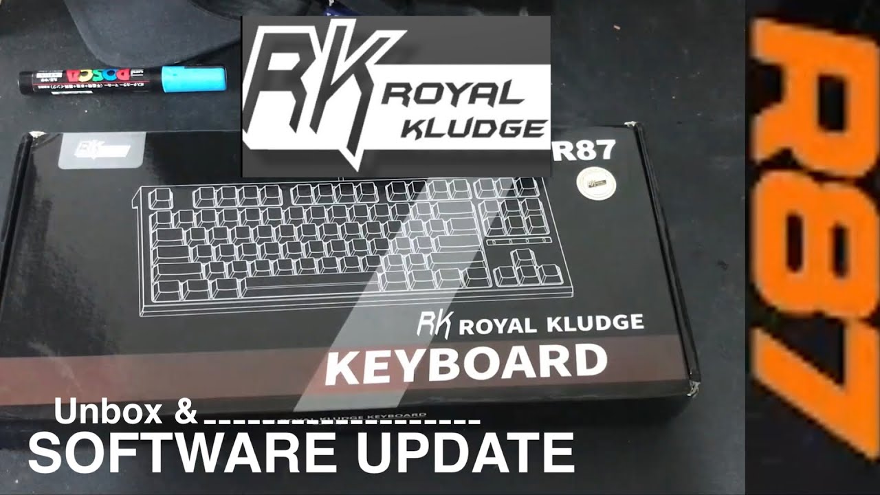 ROYAL KLUDGE RK R87 new Software Update 2023