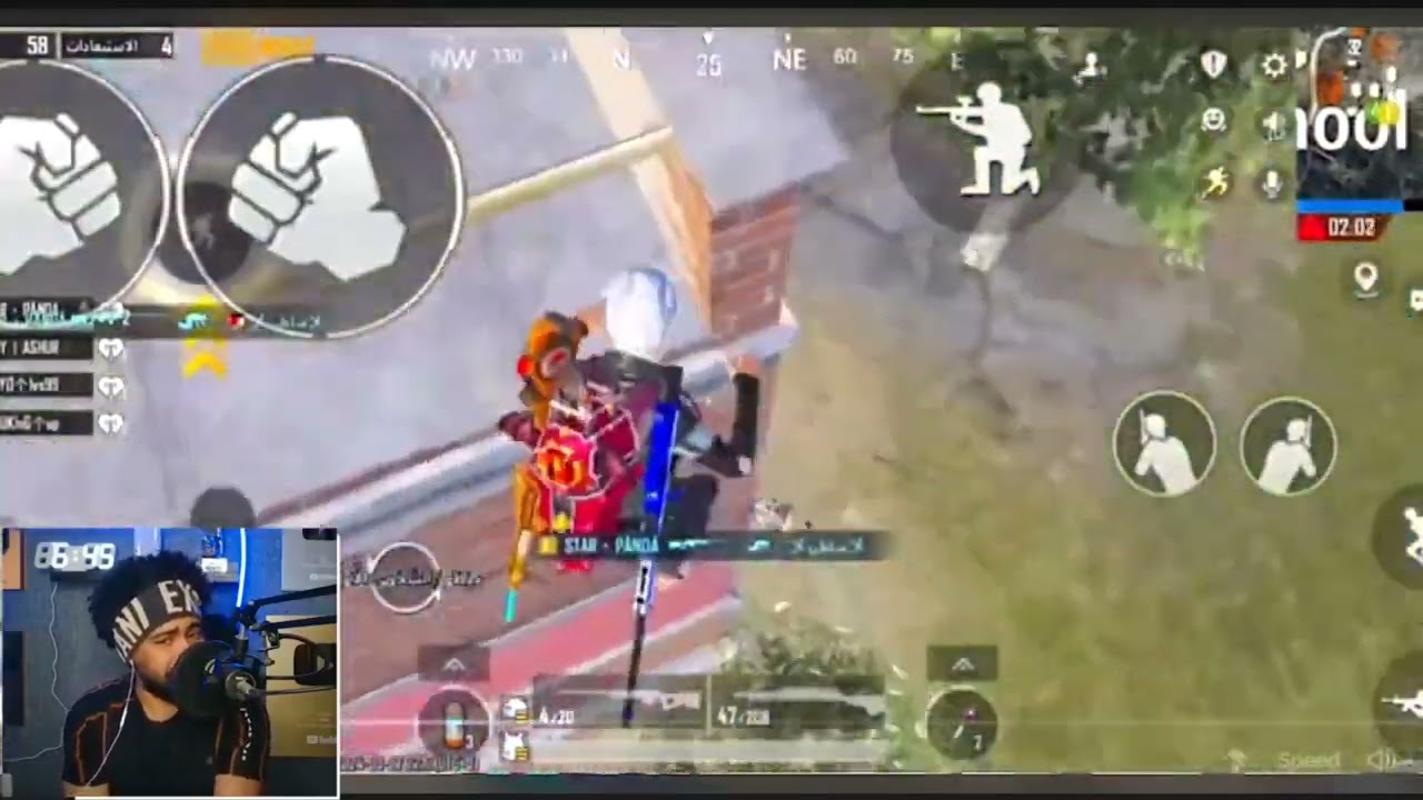 رد فعل علليو وجنون علي لعبي للمره الرابعه 🔥😱#pubgmarab