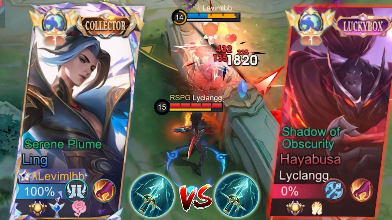 LING VS PRO HAYABUSA!! | LING LEVIMLBB VS GLOBAL HAYABUSA | WHO WILL WIN?! - MLBB