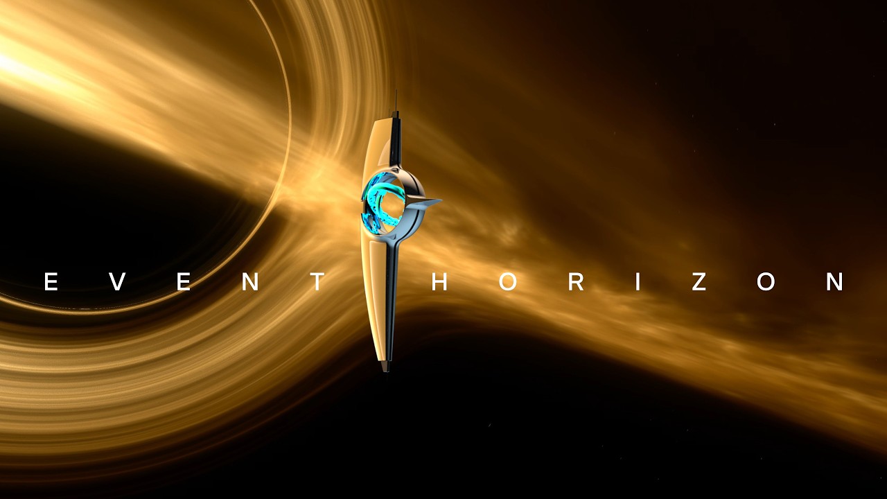 (No AI Music) EVENT HORIZON-Epic Space Odyssey Near a Black Hole | Sci-Fi Cinematic for Work & Relax