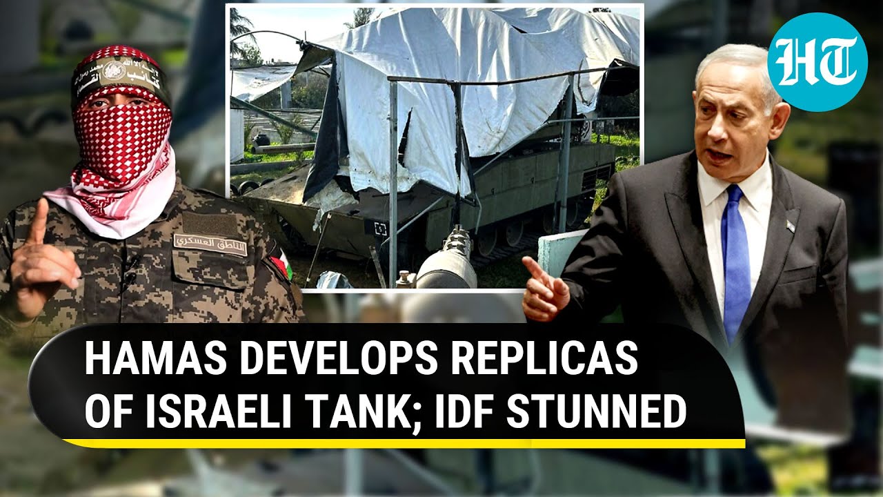 Hamas Makes Israeli Tank Replicas; Al Qassam's Military Capabilities Shock IDF | Watch