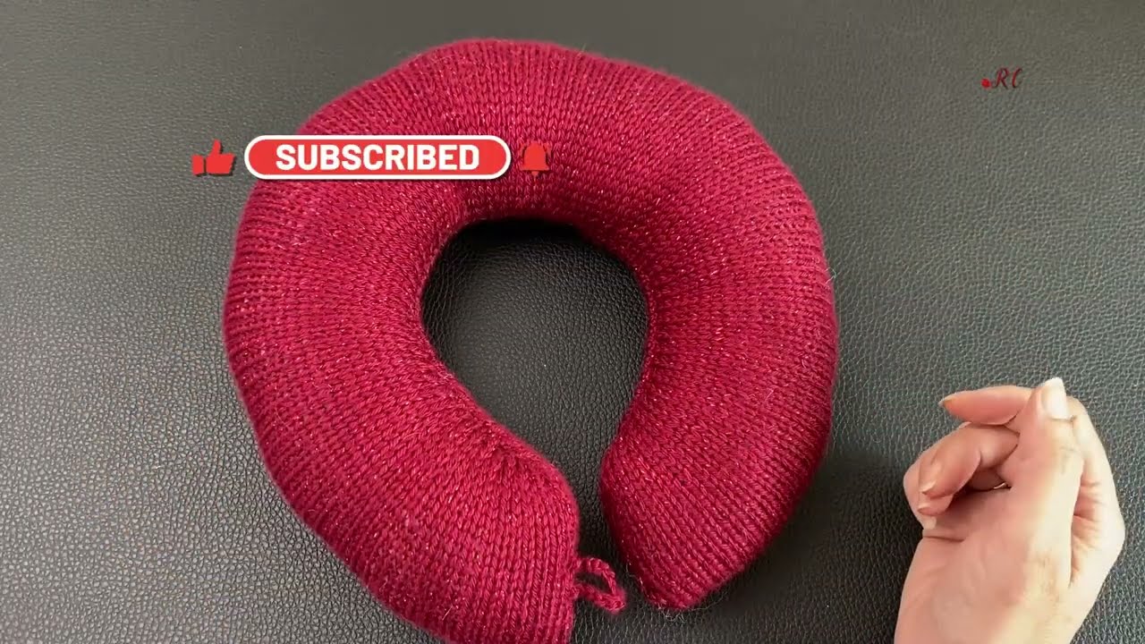 Knitting Neck Pillow /neck rest pillow/bachho ka takiya /gale ka takiya